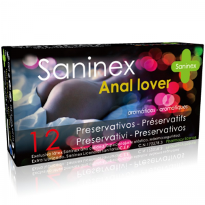 SANINEX ANAL LOVER PRESERVATIVOS AROMÁTICOS 12 UDS