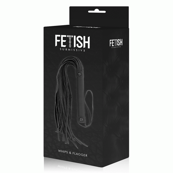 FETISH SUBMISSIVE LÁTIGO CUERO VEGANO
